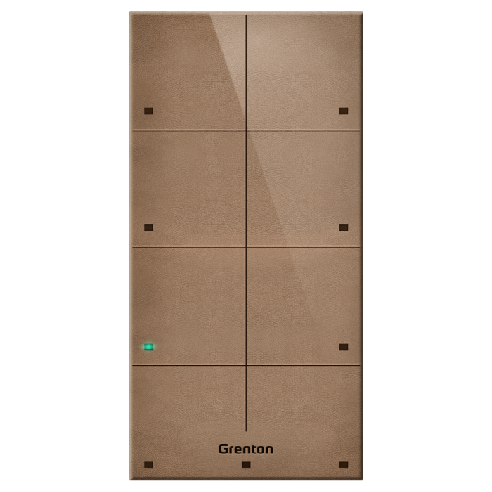 GRENTON TOUCH PANEL+ 8B CUSTOM LEATHER TF-Bus, light