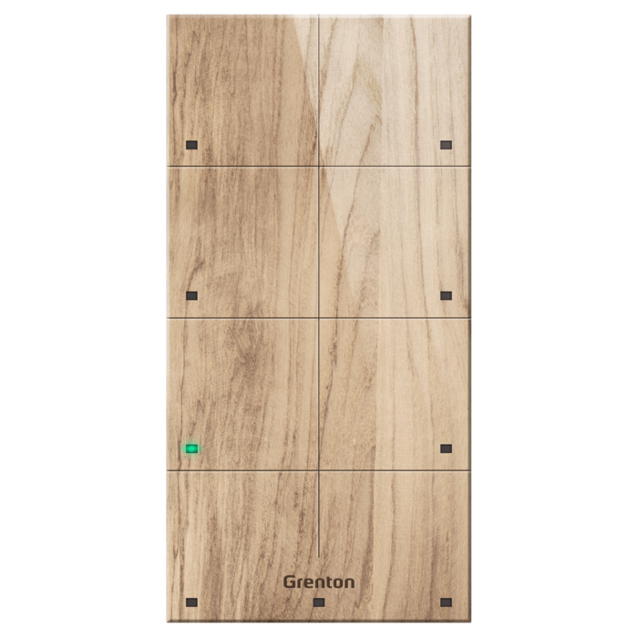 GRENTON TOUCH PANEL+ 8B CUSTOM WOOD TF-Bus, l ight