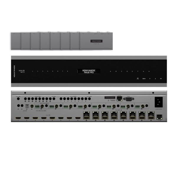 MHUB PRO 2.0 (8x8) V&A Bundle (1 x Audio)