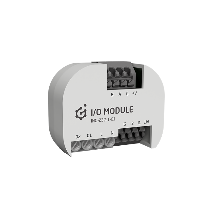 GRENTON I/O MODULE 2/2, Flush, TF-Bus, 1-wire