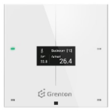 GRENTON SMART PANEL 4B WiFi, OLED, white