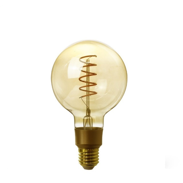 Tuya Zigbee LED Filament Bulb E27 Vintage Edison Lamp G95 Spiral Tungsten Lamp 220V Alexa Google Home Smart things App