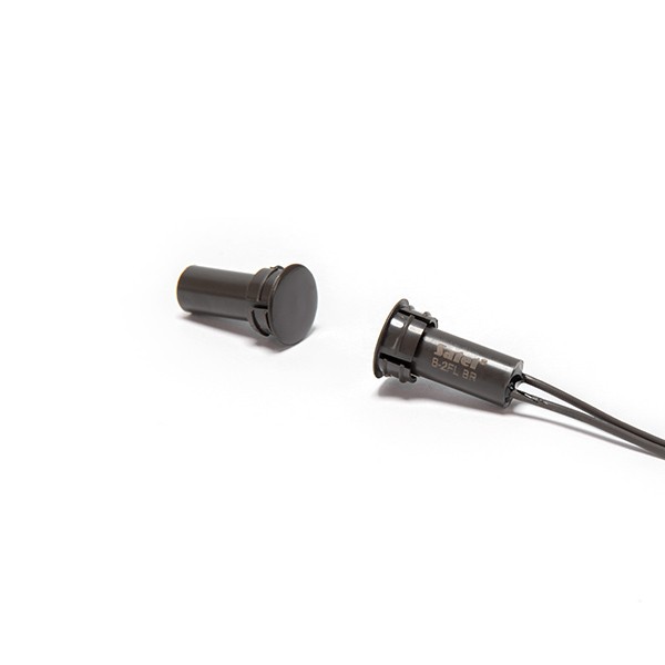 Flush-mounted magnetic contact (brown) (B-2FL BR)