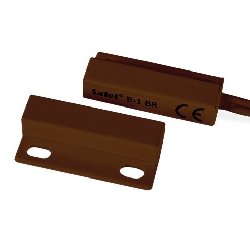 Surface-mounted magnetic contact (brown) (B-1 BR)