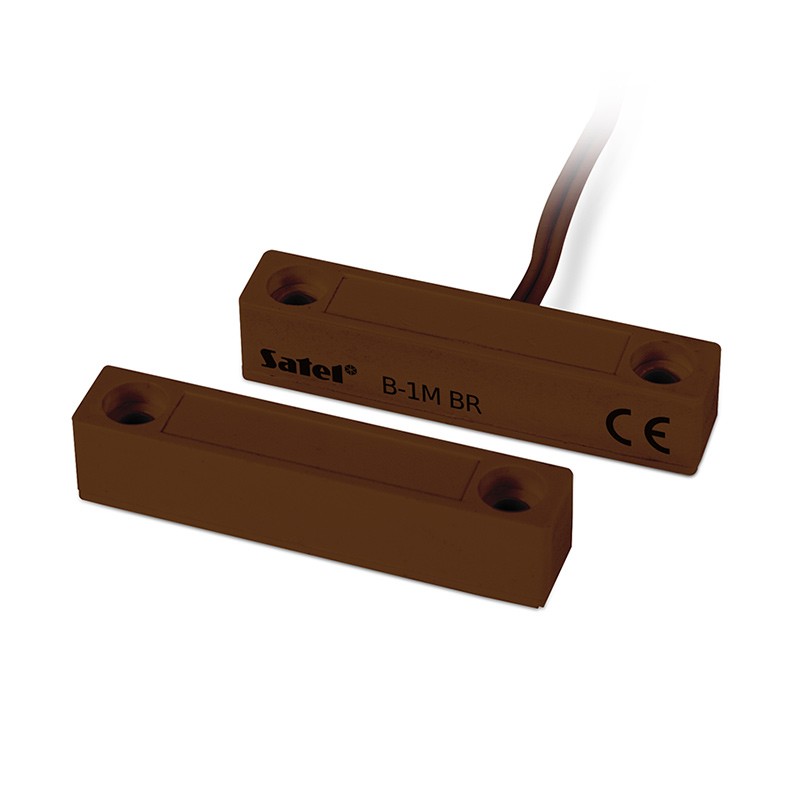 Surface-mounted magnetic contact (brown) (B-1M BR)