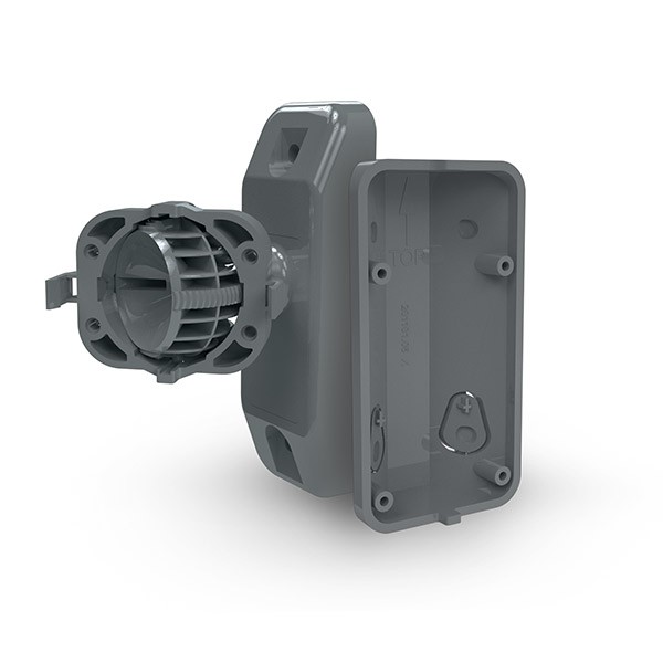 Set of wall brackets for mounting outdoor detectors (BRACKET C GY)