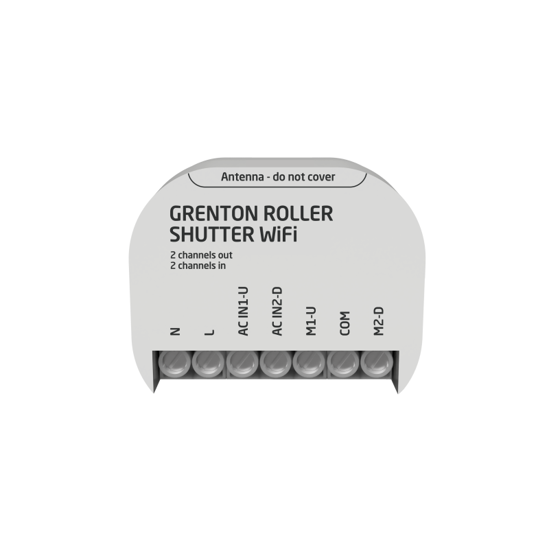 GRENTON ROLLER SHUTTER WiFi, Flush