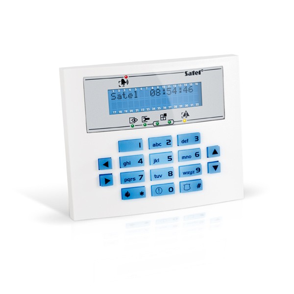 LCD keypad for INTEGRA control panels (INT-KLCDS-BL)