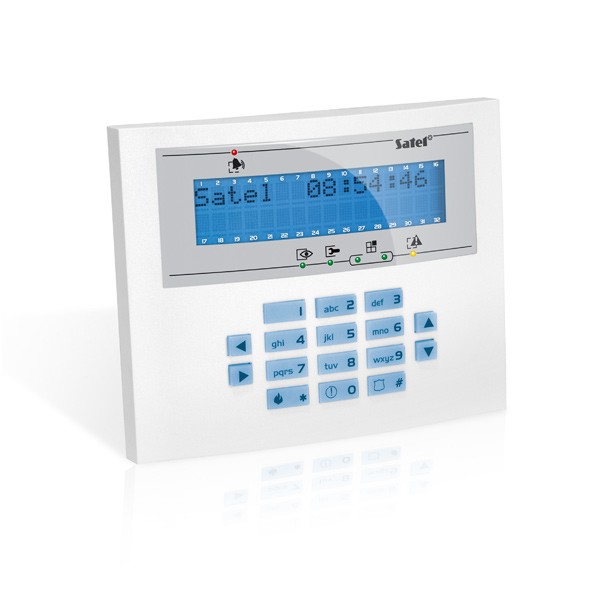 LCD keypad for INTEGRA control panels (INT-KLCDL-BL)